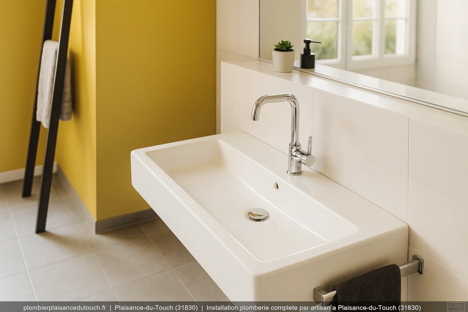 Installation plomberie complete par artisan a Plaisance-du-Touch (31830)