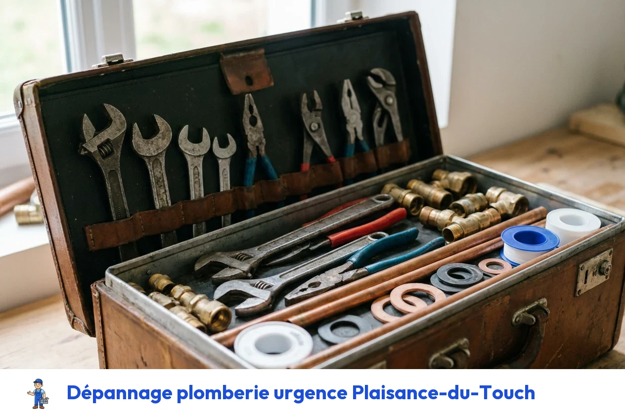 Dépannage plomberie urgence à Plaisance-du-Touch