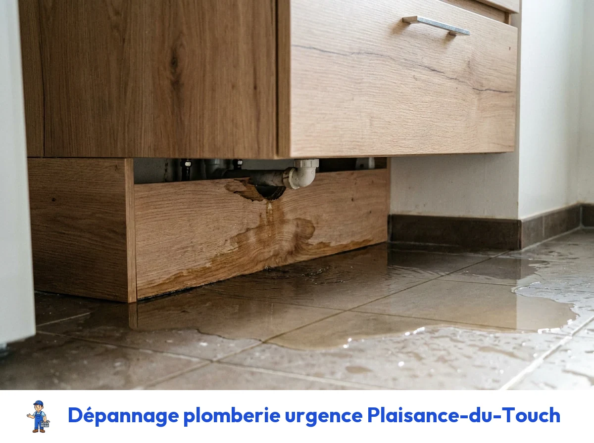 Dépannage plomberie urgence à Plaisance-du-Touch