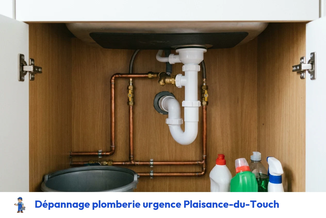 Dépannage plomberie urgence à Plaisance-du-Touch