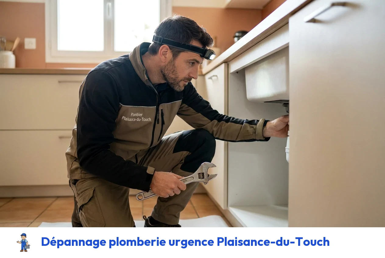 Dépannage plomberie urgence à Plaisance-du-Touch