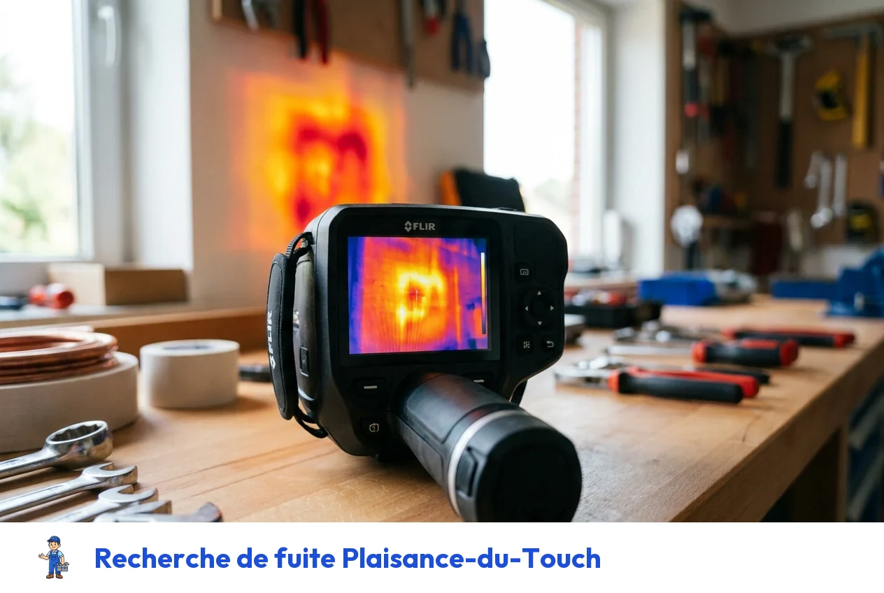 Recherche de fuite à Plaisance-du-Touch