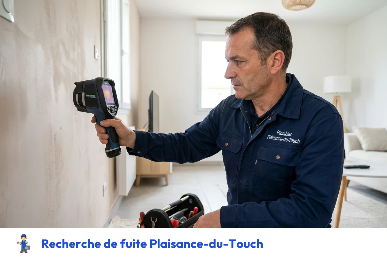 Recherche de fuite à Plaisance-du-Touch