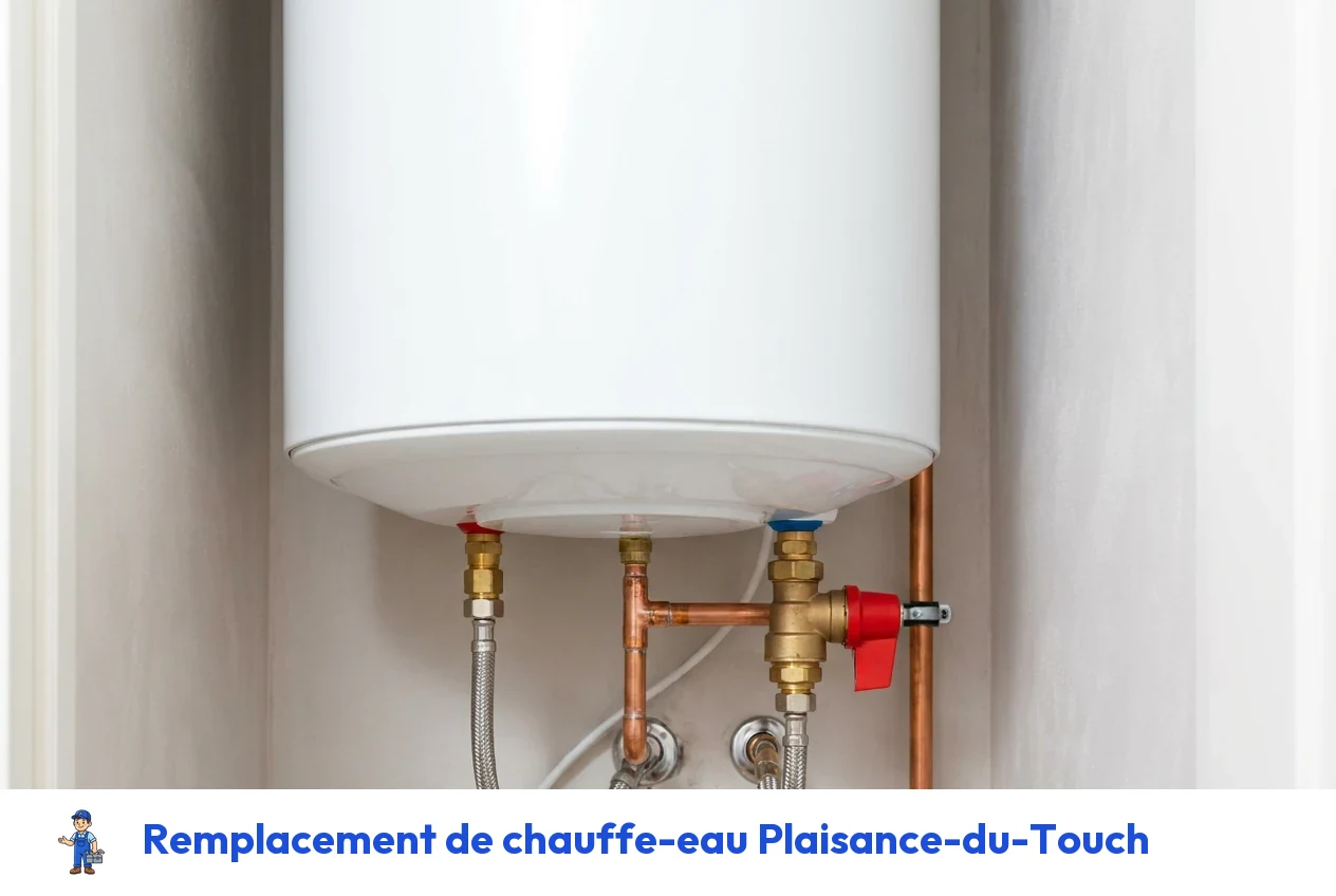 Remplacement de chauffe-eau à Plaisance-du-Touch