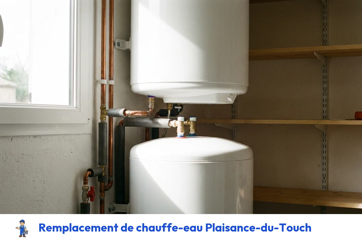 Remplacement de chauffe-eau à Plaisance-du-Touch