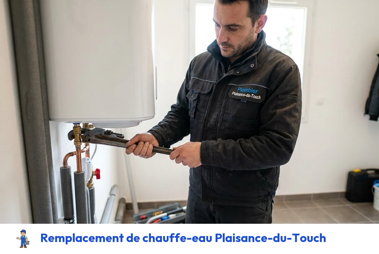 Remplacement de chauffe-eau à Plaisance-du-Touch