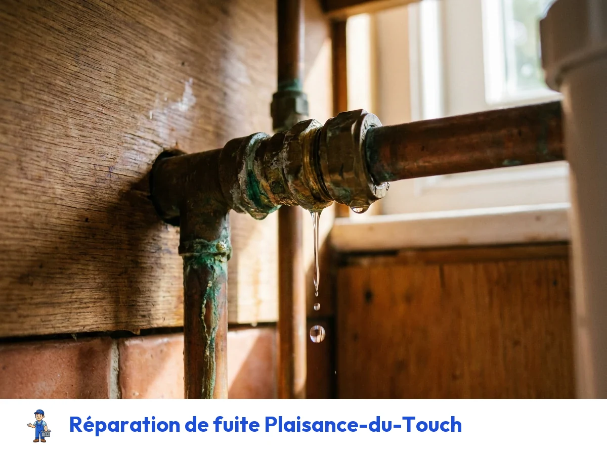 Réparation de fuite à Plaisance-du-Touch