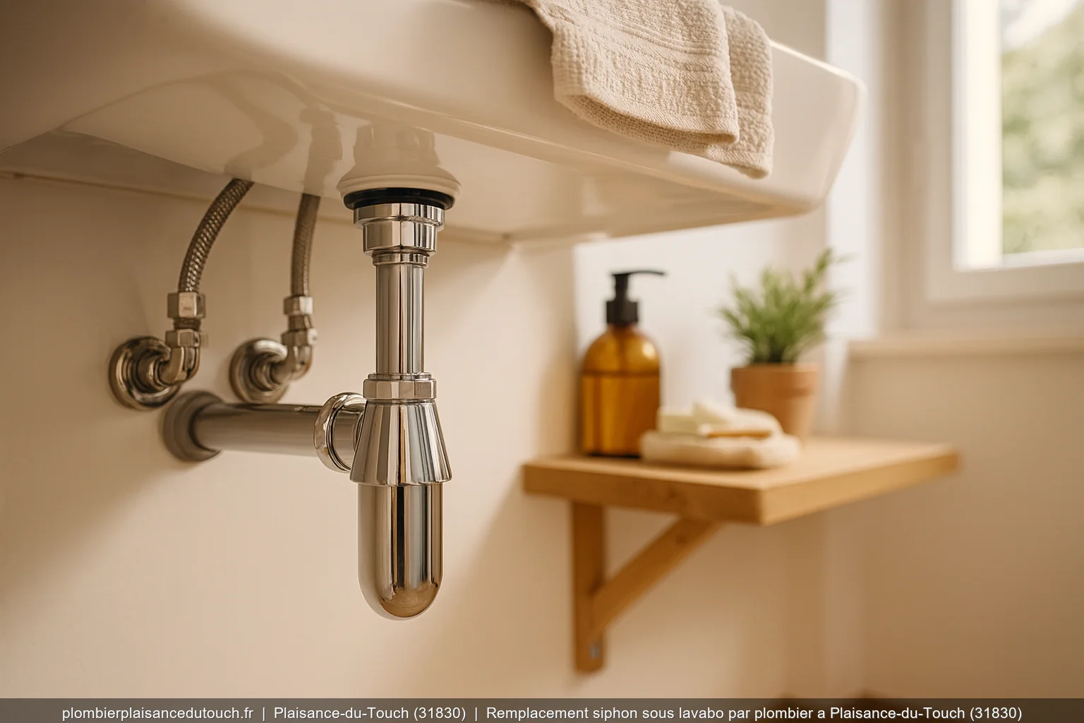 Remplacement de siphon a Plaisance-du-Touch